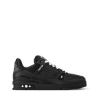 LOUIS VUITTON LV TRAINER WHITE BLACK FULLY BOXED