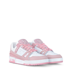 LOUIS VUITTON LV TRAINER WHITE PINK FULLY BOXED