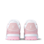 LOUIS VUITTON LV TRAINER WHITE PINK FULLY BOXED