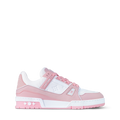 LOUIS VUITTON LV TRAINER WHITE PINK FULLY BOXED