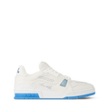 LV x VIRGIL ABLOH TRAINERS WITH MONOGRAM FLOWERS FULLY BOXED