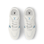 LV x VIRGIL ABLOH TRAINERS WITH MONOGRAM FLOWERS FULLY BOXED