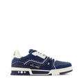 LOUIS VUITTON DENIM TRAINERS ‘INDIGO BLUE’ FULLY BOXED