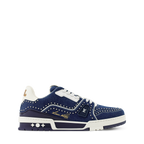 LOUIS VUITTON DENIM TRAINERS ‘INDIGO BLUE’ FULLY BOXED