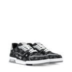LOUIS VUITTON DENIM TRAINERS ‘BLACK’