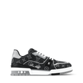LOUIS VUITTON DENIM TRAINERS ‘BLACK’