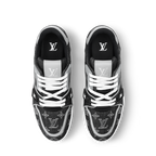 LOUIS VUITTON DENIM TRAINERS ‘BLACK’
