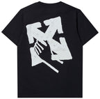 Off-White Hand Arrow Over T-Shirt 'Black/White'