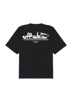 OFF-WHITE Paint Script Over Skate Short Sleeve T-Shirt