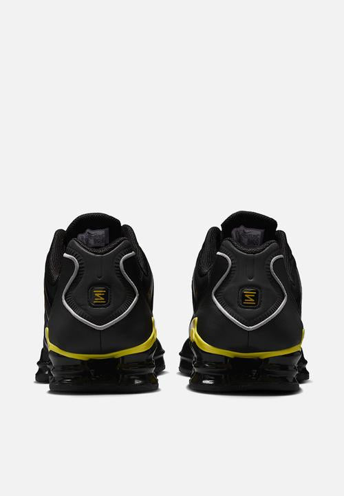 NIKE SHOX TL ‘BLACK/METALLIC SILVER-DYNAMIC YELLOW’