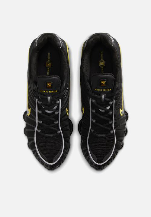 NIKE SHOX TL ‘BLACK/METALLIC SILVER-DYNAMIC YELLOW’
