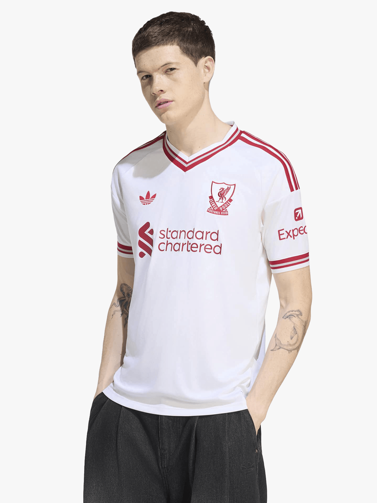 Liverpool Away 26/27 White/Red Jersey